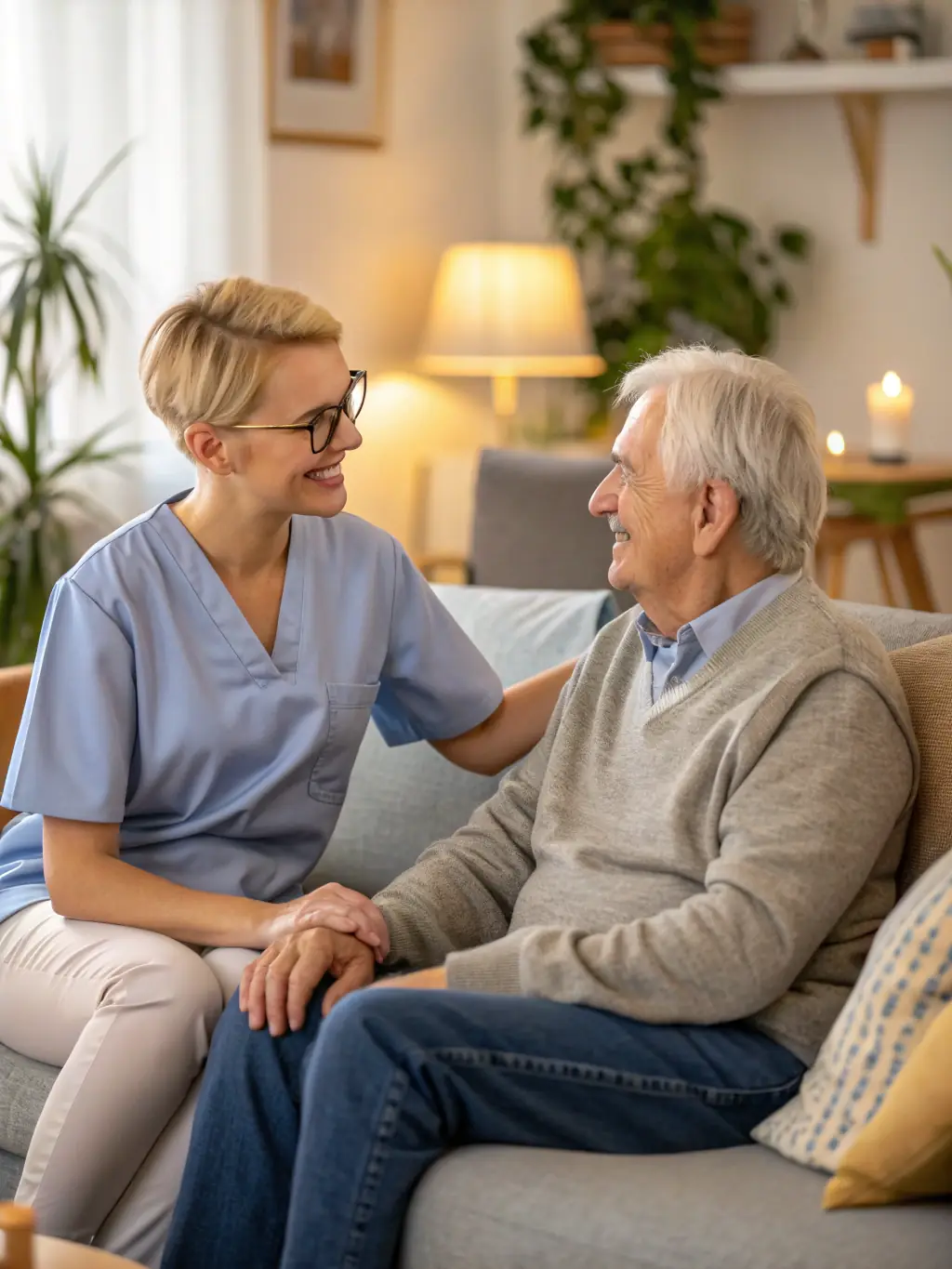 24/7 around-the-clock senior care by M&H Elderly Care
